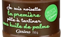 'Je suis noisette' MDD sans huile de palme (Casino)