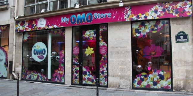 My Omo Store : Pop Up Omo pour personnaliser sa lessive