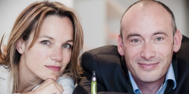 Karin Warin et Eric de Goussencourt co fondateurs de Clopinette