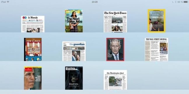 Le Monde élargit sa diffusion numérique au kiosque d'Apple