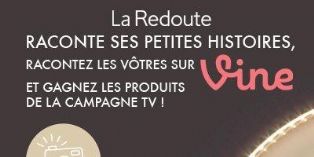 Bilan du jeu-concours La Redoute sur Vine