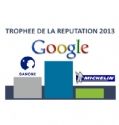Trophées de la réputation 2013 : Google, Danone et Michelin sur le podium