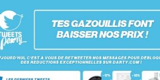 Tweets party chez Darty