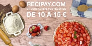 Je cuisine, je poste avec Recipay ... j'empoche avec Paypal