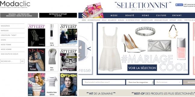 Modaclic et Selectionnist convertissent les lectrices en shoppeuses