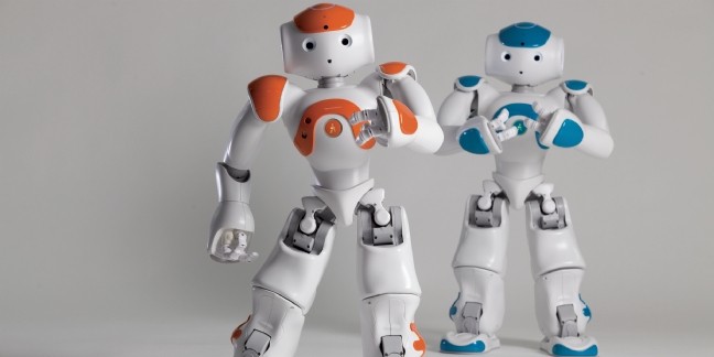 Récemment, on a vu le robot Nao (Aldebaran Robotics) chez Sephora Flash, Darty ou Carrefour en Espagne.