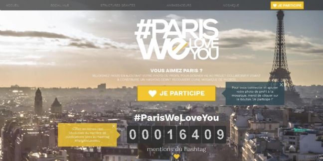 Attentats : Les acteurs économiques de Paris flirtent avec les touristes sur la toile