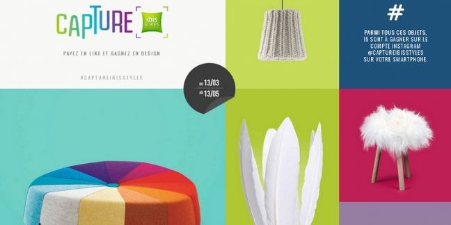 Ibis Styles joue au design sur Instagram