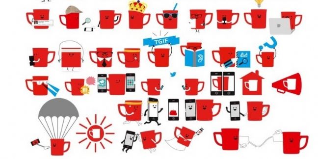 Nescafé lance son langage d'émoticônes