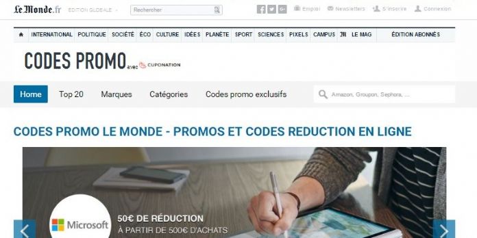 Exclu Le Monde En Mode Bons Plans Avec Cuponation