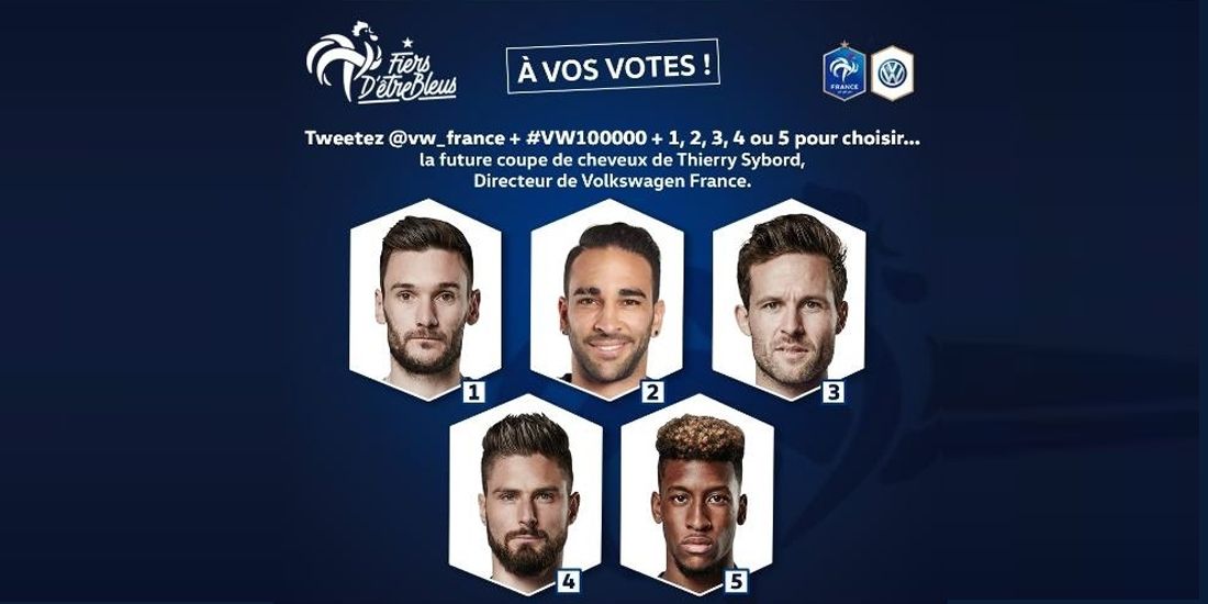 Euro 2016 : Volkswagen France relooke son DG