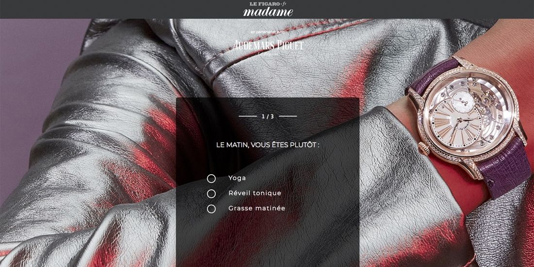 Madame Figaro devient l'influenceuse d'Audemars Piguet