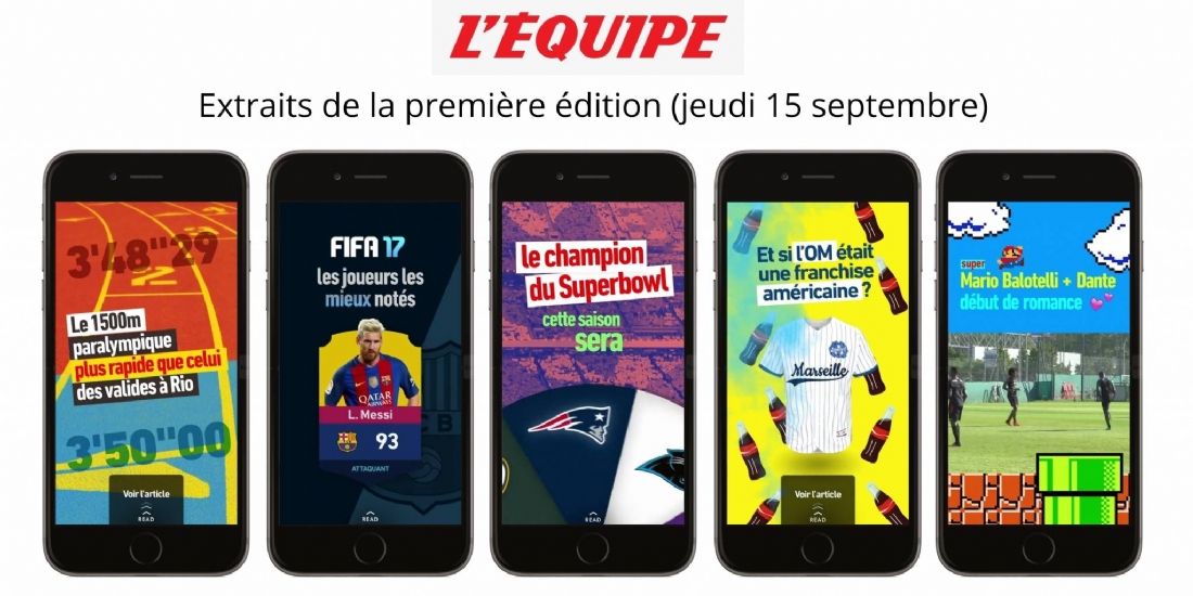 L'Equipe: 'Il faut tenter, essayer, échouer'
