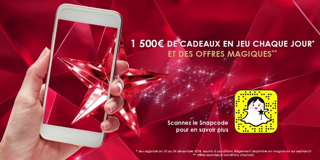 Sephora met la réalité augmentée au service du drive-to-store avec Snapchat