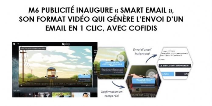 D'une vidéo à un e-mail en un clic avec le nouveau format de M6 Publicité