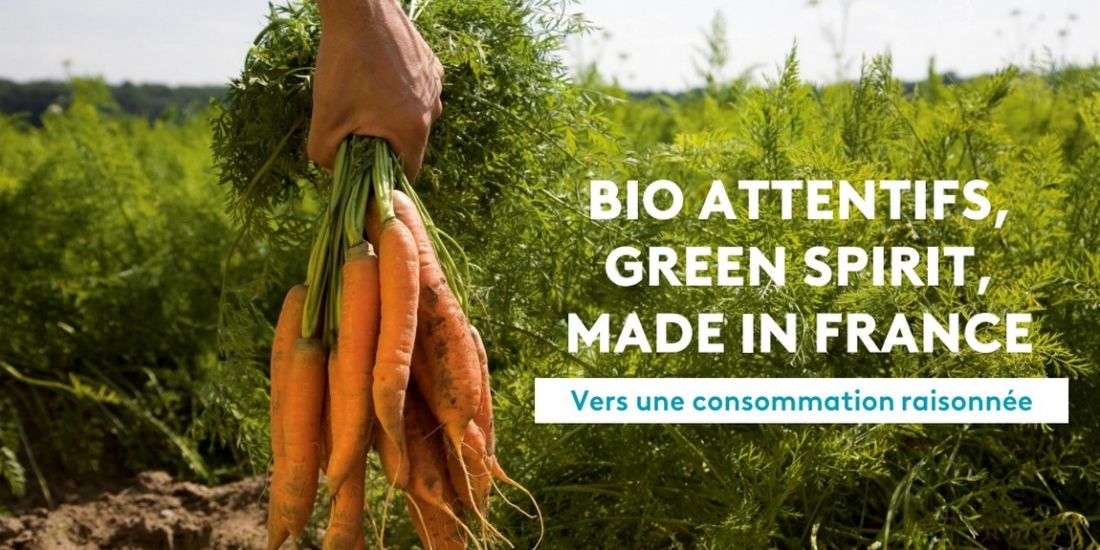 FranceTV Publicité cible les consommateurs bio et 'raisonnés'
