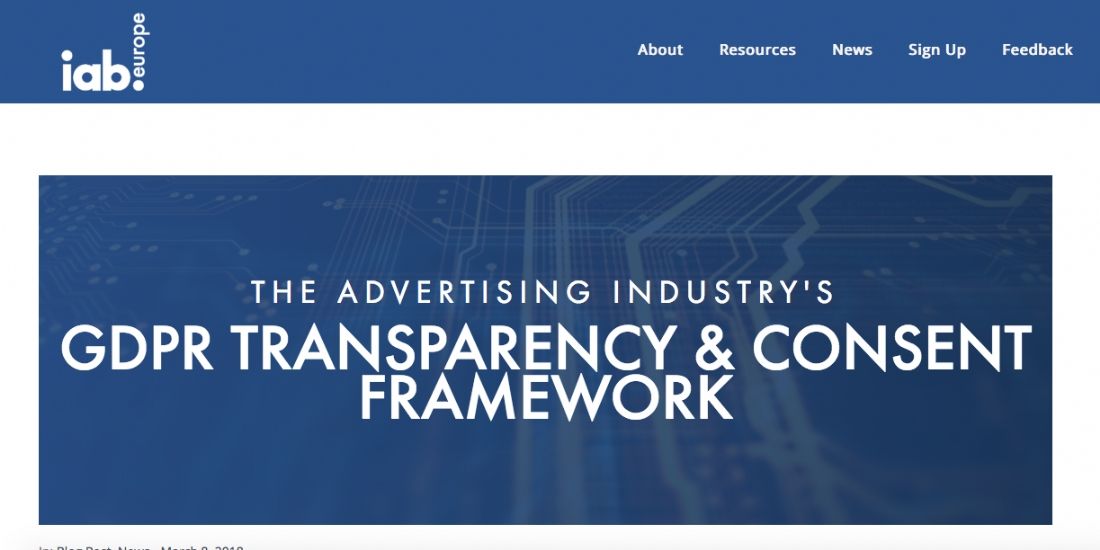 L'IAB Europe publie ses recommandations GDPR