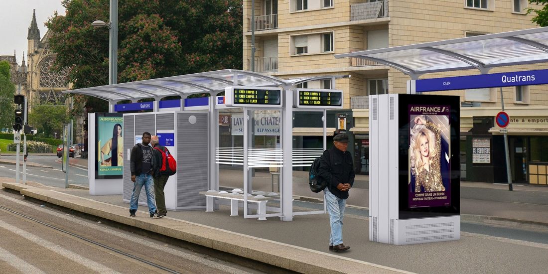 La communauté urbaine de Caen renouvelle sa confiance à Clear Channel jusqu'en 2034