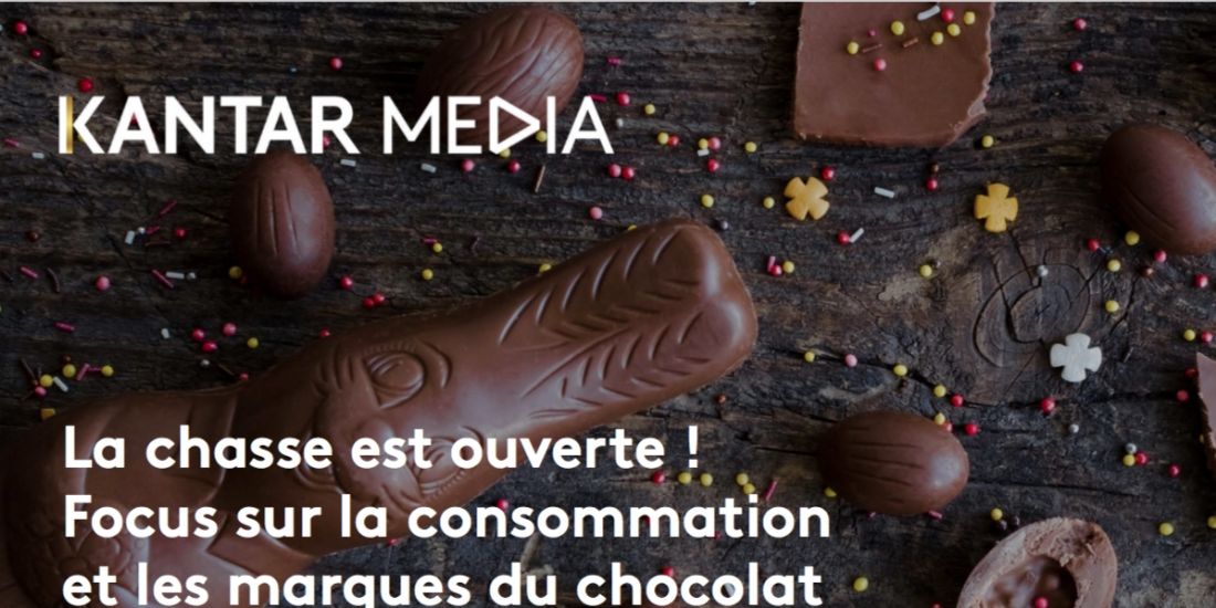 Les Français et le chocolat selon Kantar media