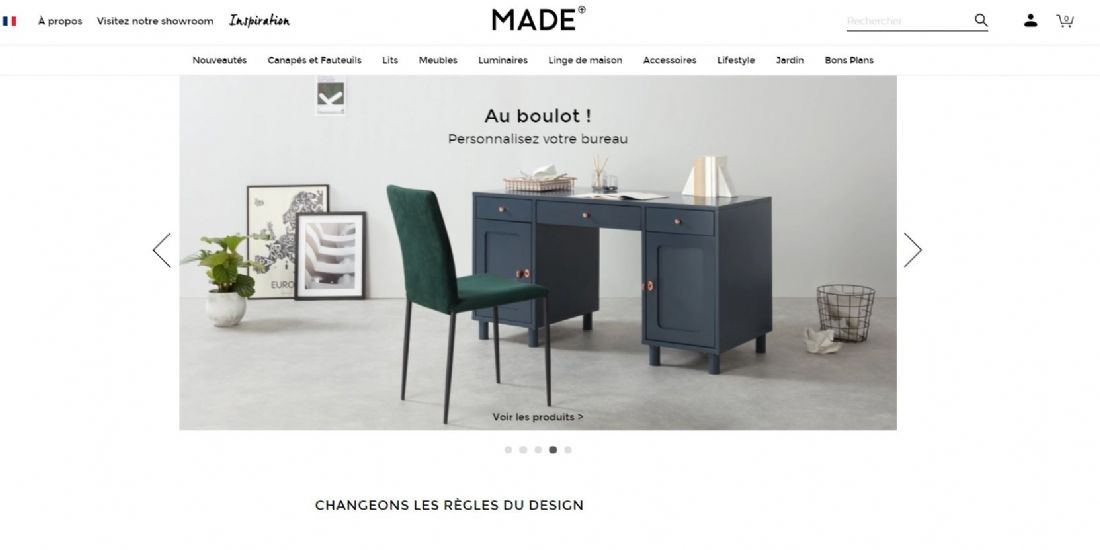 La stratégie de Made.com pour être une marque bankable