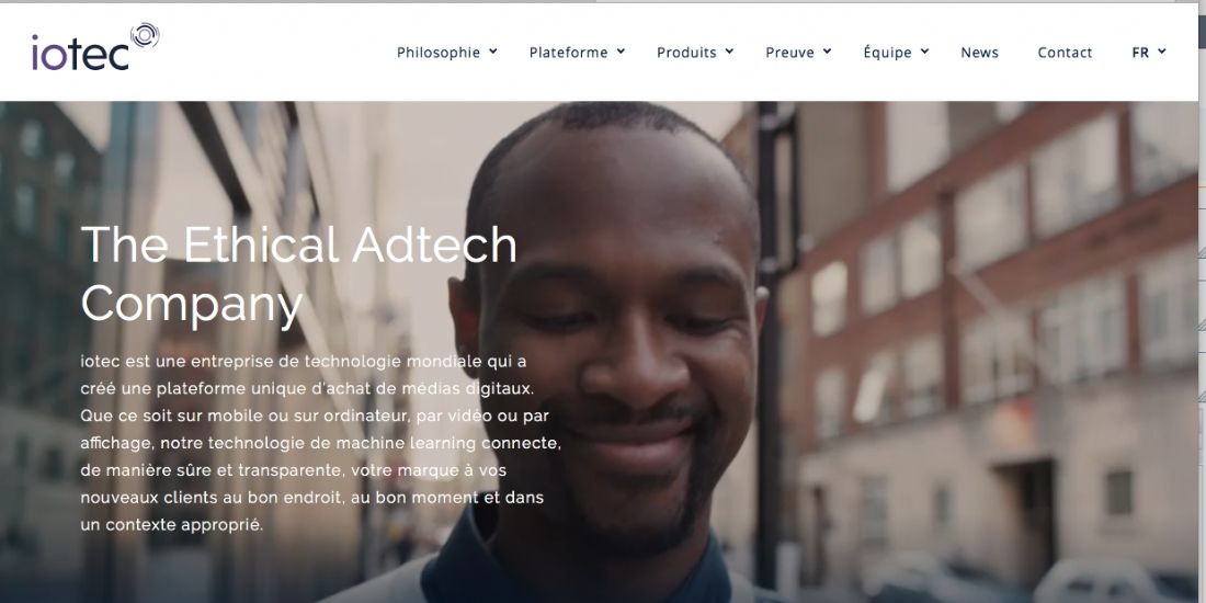 iotec, plateforme d'achat media éthique, se lance en France