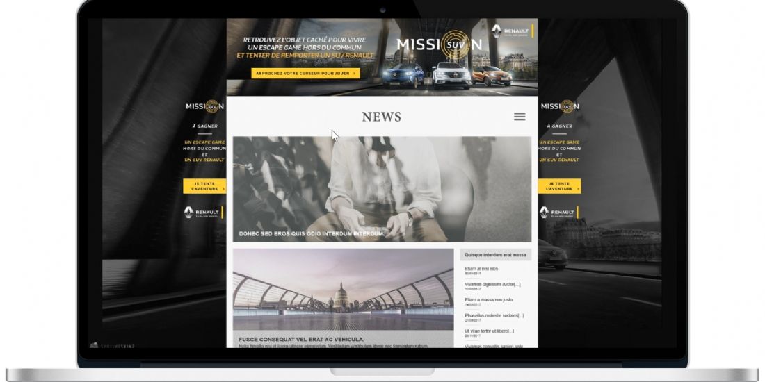 Sublime Skinz et OMD lancent la 1ère campagne capsule en multi-device pour Renault
