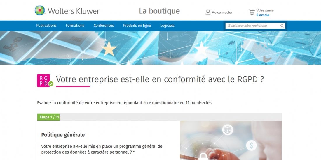 Wolters Kluwer lance son diagnostic RGPD
