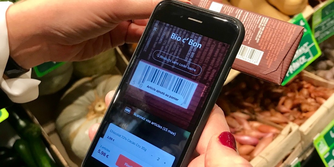 Bio C Bon Déploie Le Scan And Go Dans 12 Magasins Parisiens