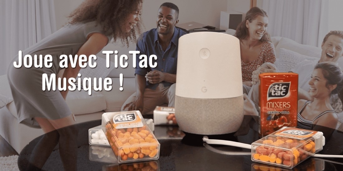Tic Tac touche 230 000 utilisateurs de Google Assistant via un quizz musical