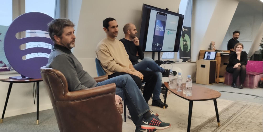 Spotify s'offre le premier podcast de Brut. en exclusivité