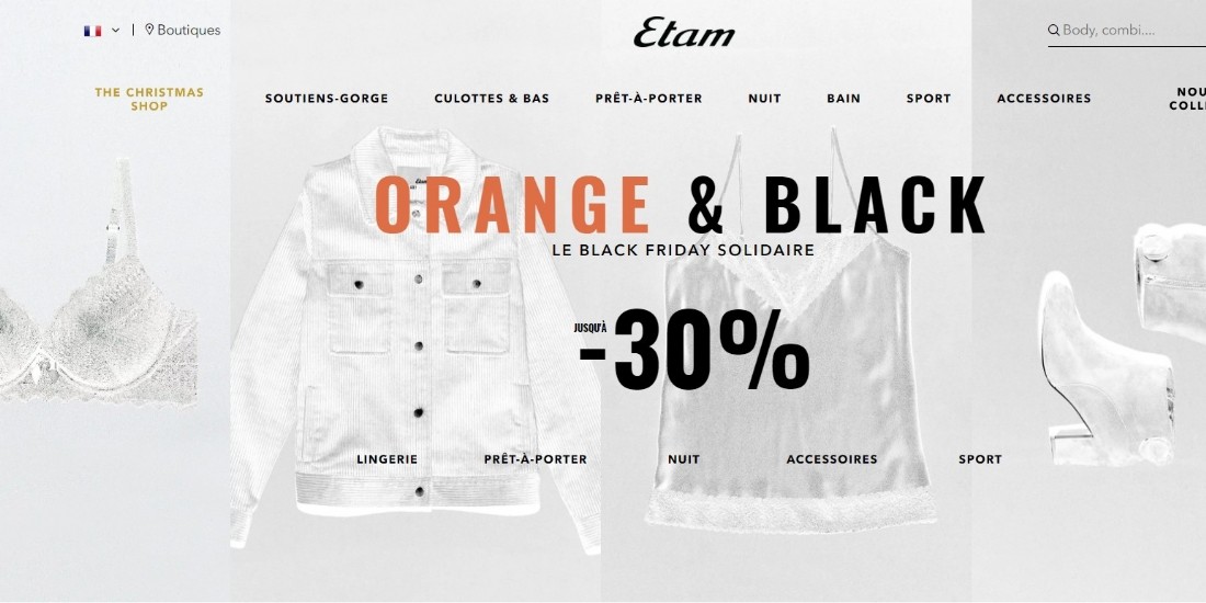 etam lingerie black friday