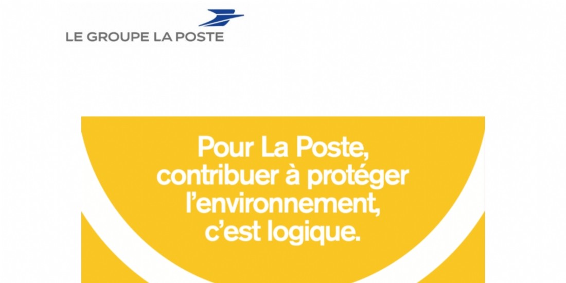 La Poste promeut ses engagements environnementaux avec le marqueur EcolOgic