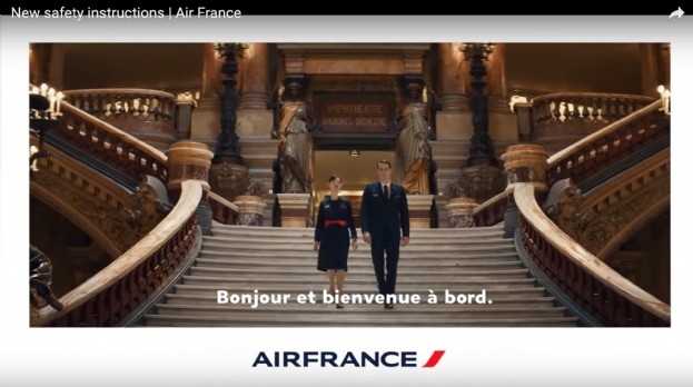 Air France dévoile son nouveau film client