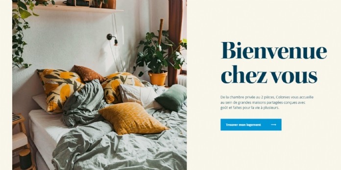 L'expert du coliving Colonies dévoile sa nouvelle plateforme de marque