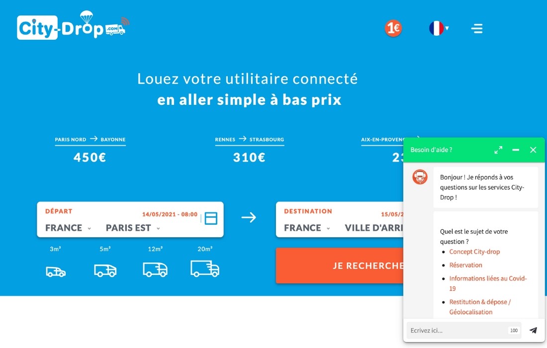 Comment City Drop utilise le chatbot Dydu pour optimiser sa relation client ? #MWeek