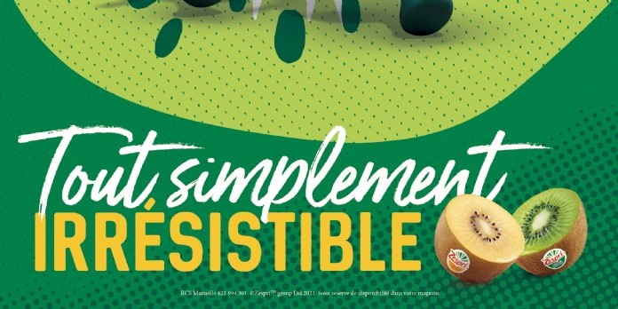 Les Zespri kiwi planent sur nos écrans