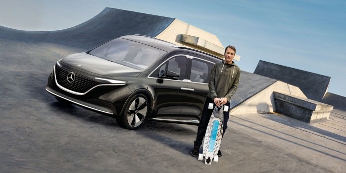 Mercedes Benz fait appel à une superstar pour promouvoir le Concept EQT