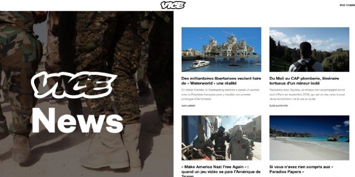 Lancement d'un pôle Stratégie et création chez VICE Media France