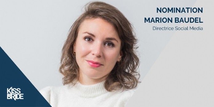 Marion Baudel est nommée directrice social media chez Kiss the Bride